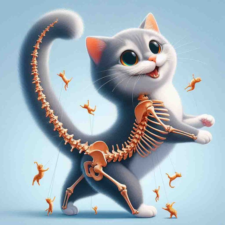 貓咪脊椎到底有幾節？解析貓咪脊椎結構與功能