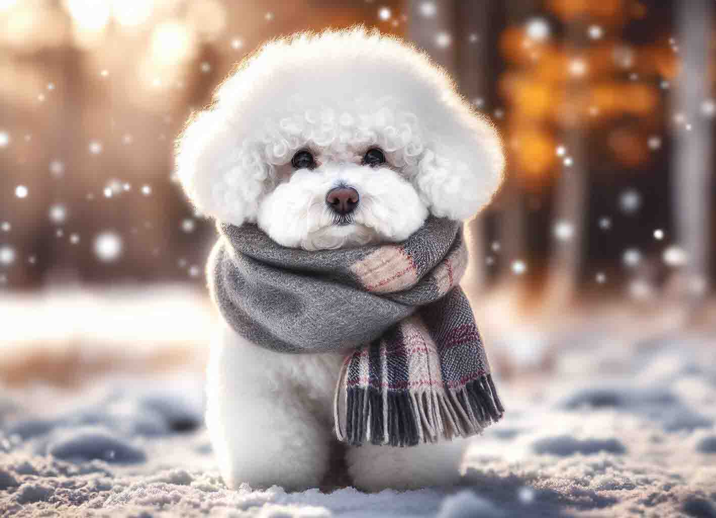 比熊犬怕冷嗎？把握關鍵護理措施，為寶貝犬隻溫暖過冬