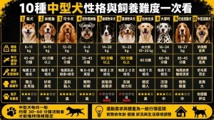 想養中型犬先看這篇：10 款性格、飼養難度、花費全比較
