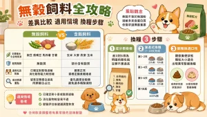 無穀飼料是什麼？與含穀飼料差異比較、適用情境與換糧步驟全解析