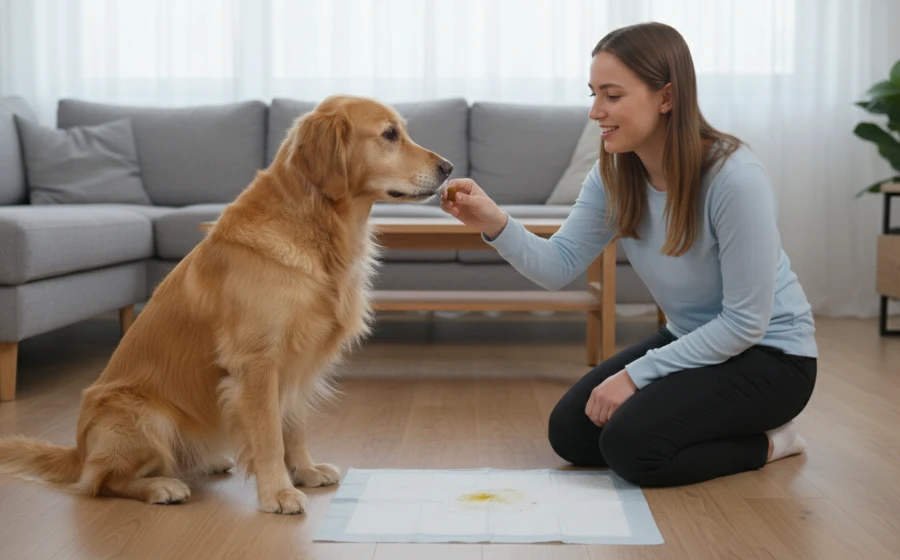 訓練成犬定點上廁所的實用步驟與室內外優缺點分析