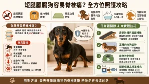 腿臘腸狗容易脊椎痛？顧關節技巧、洗澡頻率與性格特質全攻略