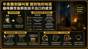 半夜聽到貓叫聲、聞到牠的味道？貓咪離世後那些說不出口的感受